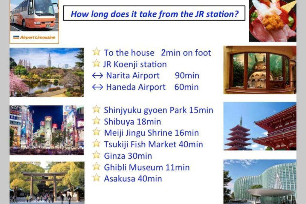 Hébergement de vacances Cutefamilyhouse! 3ldk 6minshinjuku 3minjrsta Cozy,fun,bright! Kidsfree Under6yrs *